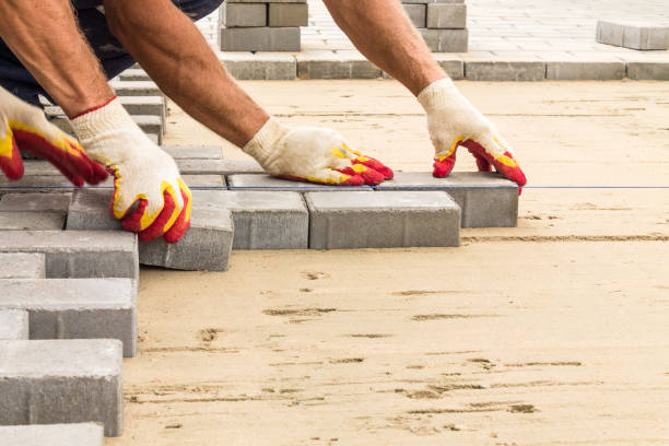Residential Paver Driveway in Summerfield, NC